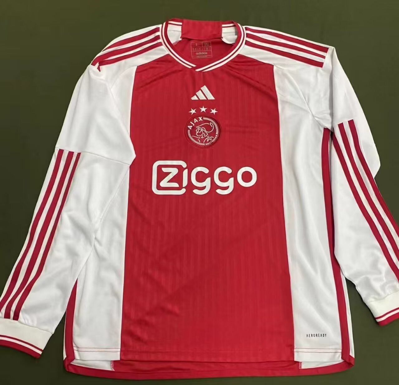 AAA Quality Ajax 23/24 Home Long Soccer Jersey
